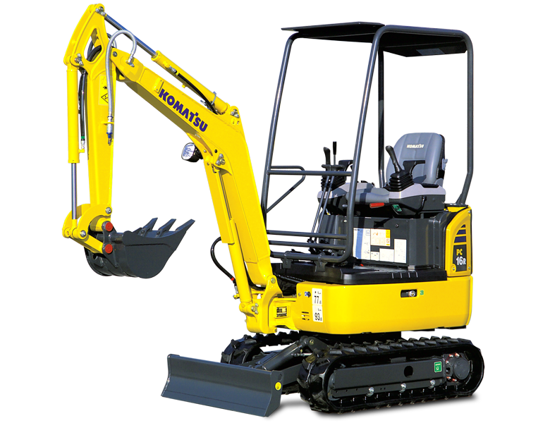 Komatsu PC16R-3 Mini Digger